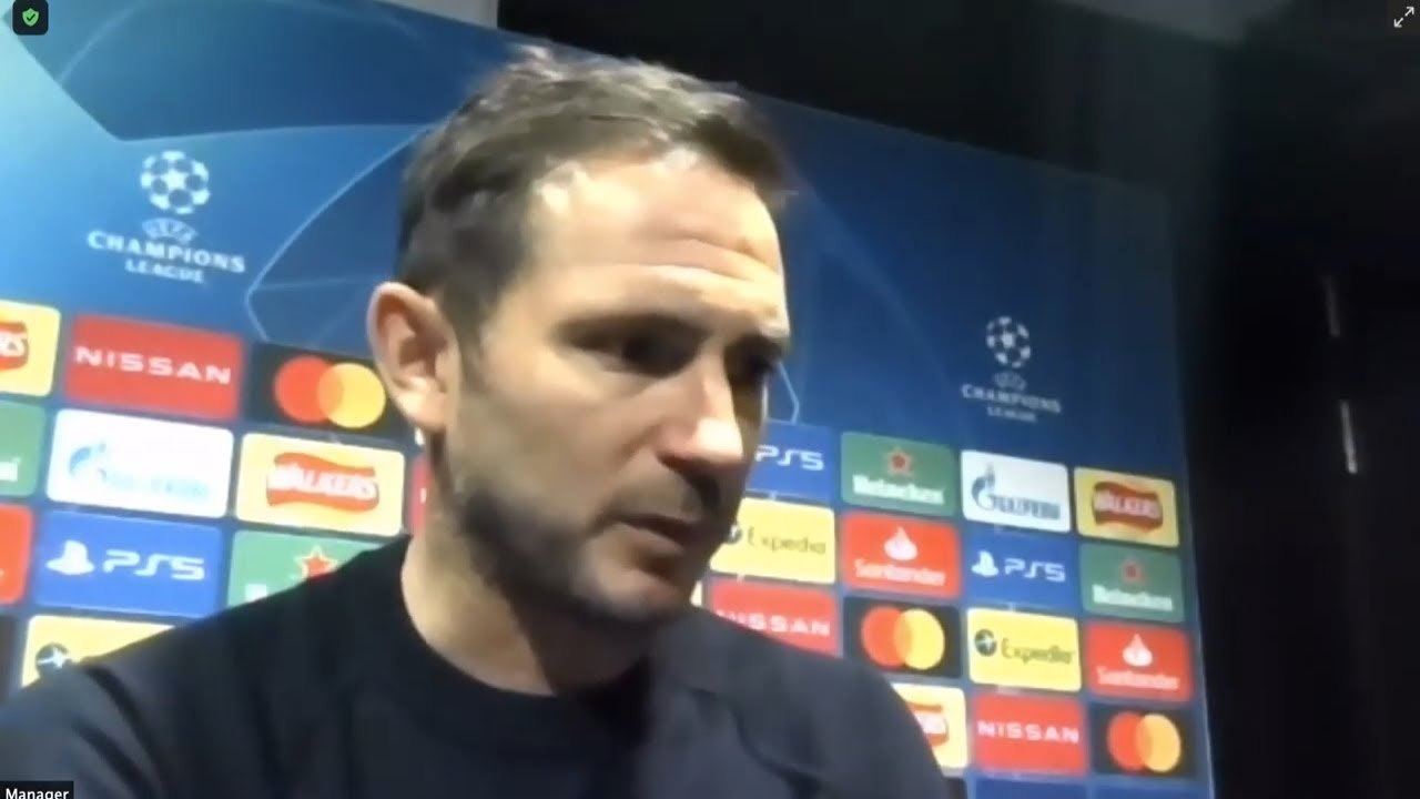 "Petr Cech is in great shape" | Frank Lampard on Petr Cech's UCL inclusion and Sevilla draw