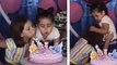 Viral: La historia detrás del vídeo de la niña que apagó las velas en el cumpleaños de su hermana menor