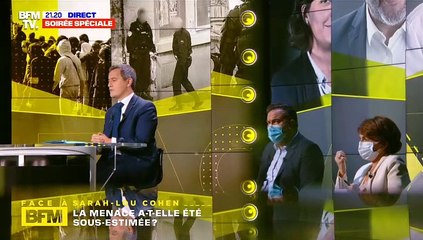 Attentat de Conflans : Gérald Darmanin dénonce la "lâcheté intellectuelle" d'Edwy Plenel