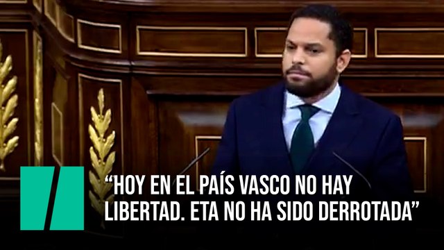 Garriga: Hoy en el País Vasco no hay libertad. ETA no ha sido derrotada
