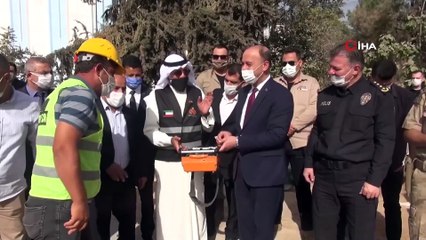 Kuveytli hayırseverlerin yapacağı okulun temeli atıldı