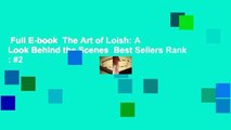 Full E-book  The Art of Loish: A Look Behind the Scenes  Best Sellers Rank : #2