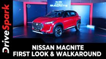 Nissan Magnite First Look & Walkaround | Design, Interiors, Specs, Variants, Prices & Other Details