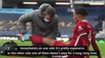 Klopp snaps at Carragher amid van Dijk uncertainty