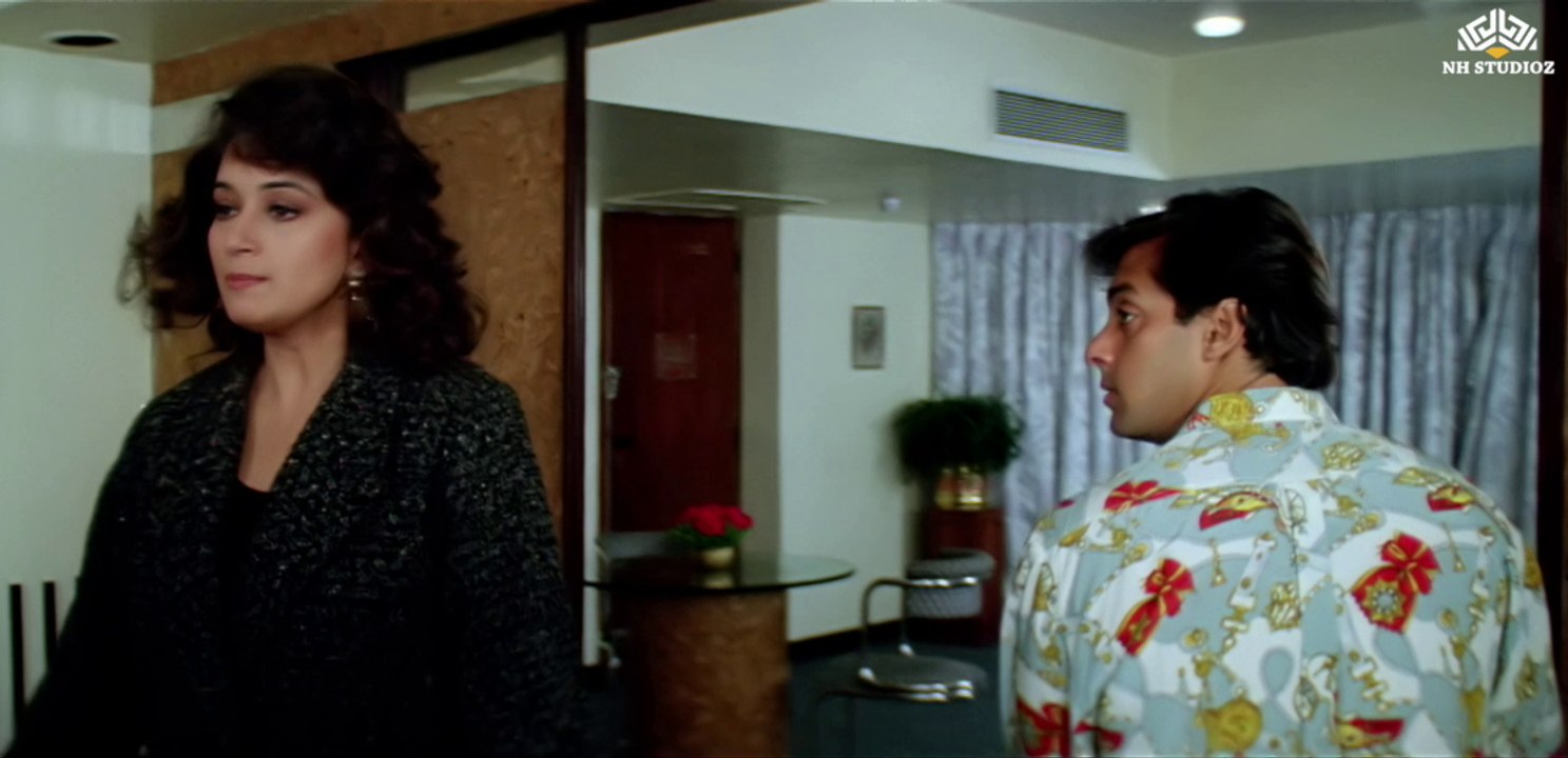 Salman Khan Making Fool to Madhuri Comedy Scene | Dil Tera Aashiq (1993) | Salman Khan | Madhuri Dixit | Blockbuster Movie Dil Tere Aashiq