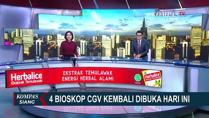 Bioskop CGV Kembali Buka dengan Protokol Kesehatan Ketat!