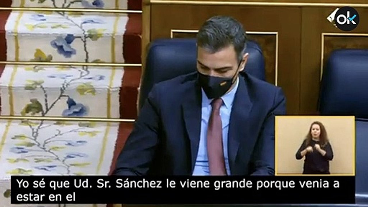 Santiago Abascal: "El señor Iglesias tiene un encargo de los que le trajeron con dinero de sangre y de dictaduras"
