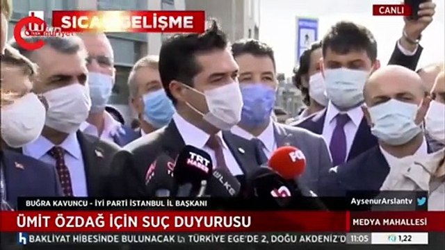 Buğra Kavuncu'dan Ümit Özdağ hakkında suç duyurusu