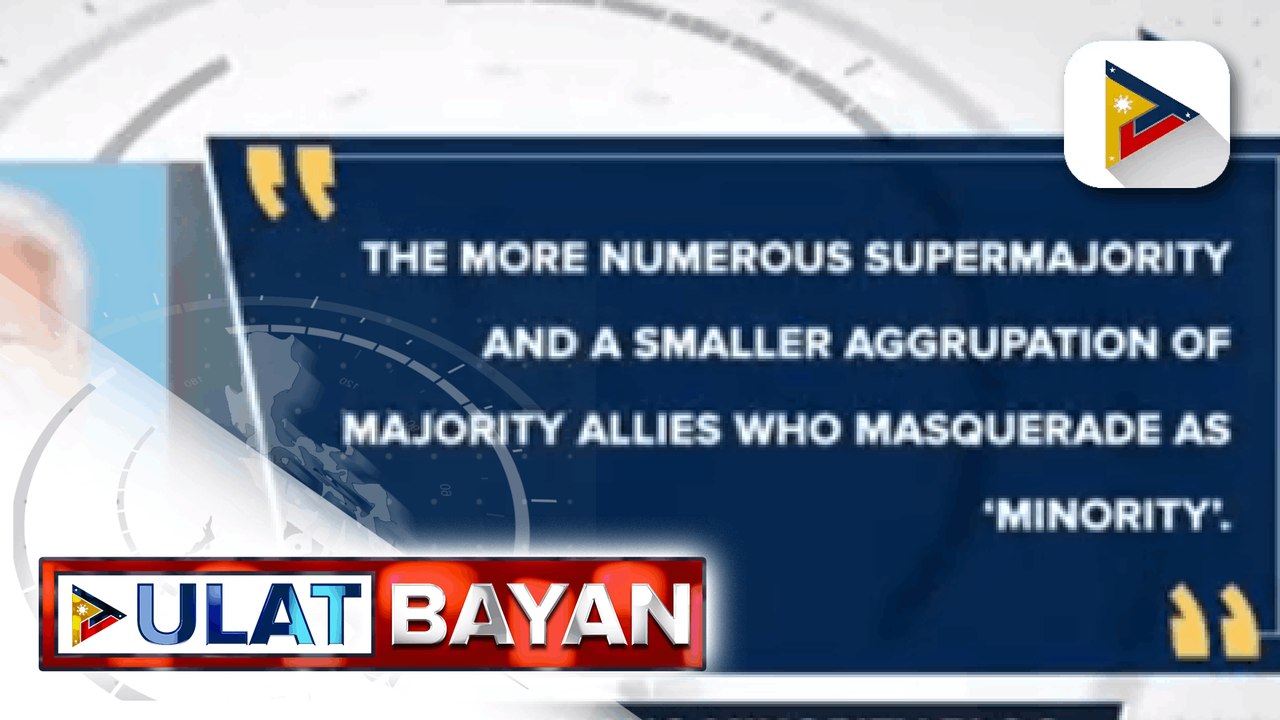 Rep. Lagman, kinastigo ang minority bloc na posibleng kaalyado raw ng mayorya;   Rep. Paduano, bumuwelta sa pahayag ni Rep. Lagman