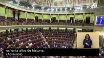 Chamanes, brujos, menas y Móstoles: los mensajes más destacados de Santiago Abascal en  la moción de censura de Vox