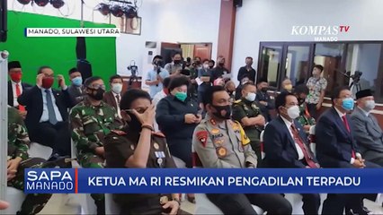 Ketua Mahkamah Agung RI Resmikan Pengadilan Terpadu