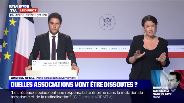Gabriel Attal sur l'attentat de Conflans-Sainte-Honorine: Le mal a été nommé: c'est l'islamisme politique , a déclaré le Prédisent