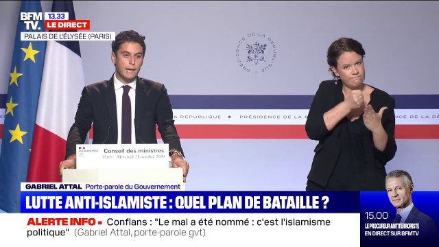 Gabriel Attal: Nous avons prononcé ce matin la dissolution du collectif Cheikh Yassine