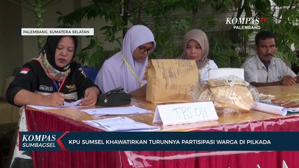 KPU Sumsel Khawatirkan Turunnya Partisipasi Warga Di Pilkada