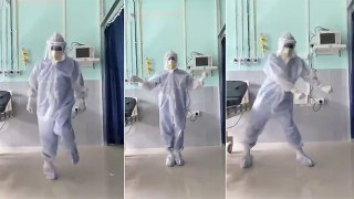 Assam Doctor Dances In PPE Kit To Cheer Up COVID-19 Patients