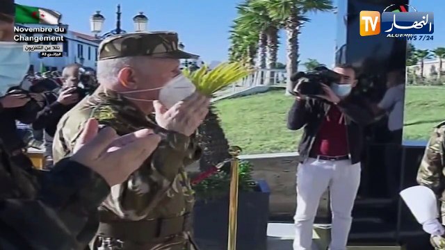 الفريق السعيد شنقريحة في زيارة عمل إلى الناحية العسكرية الخامسة بقسنطينة