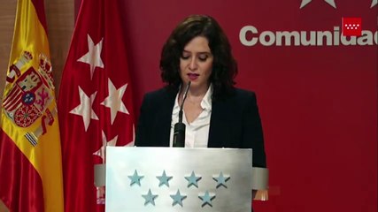 Ayuso pone el foco en el ámbito privado y en las fiestas en las casas