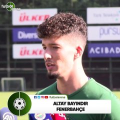 Altay Bayındır: "Antrenmanardan sonra da penaltı çalışıyorum, psikoloji önemli"