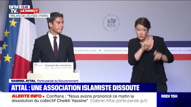 Gabriel Attal sur les rayons de cuisines communautaires de Darmanin: Ce n'est pas un sujet qui a été abordé en Conseil des ministres