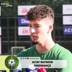 Altay Bayındır: "Kafamda kurduğum tek şey Fenerbahçe'nin başarısı"