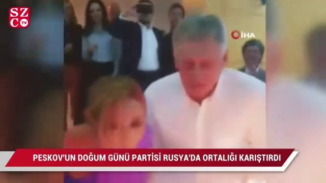 Kremlin Sözcüsü Peskov'un doğum günü partisi Rusya'da ortalığı karıştırdı