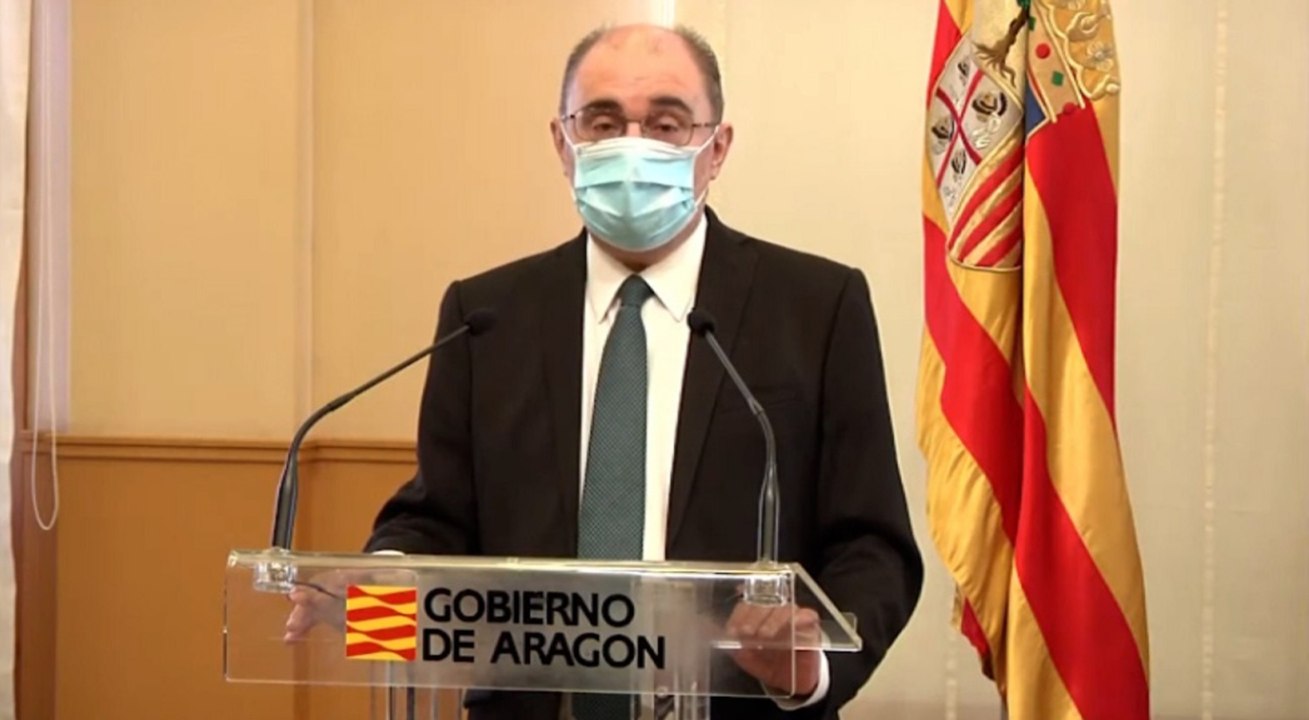 Confinamiento perimetral de Zaragoza, Huesca, Teruel y La Rioja