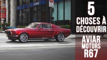 Aviar R67, 5 choses à savoir sur la Tesla déguisée en Mustang