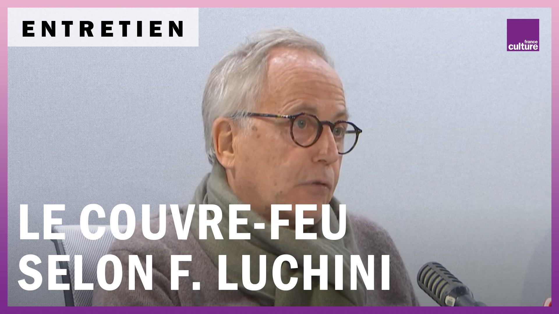 Fabrice Luchini : "Il y a aujourd'hui un esprit de sérieux, de gravité, où  l'espièglerie et l'humour ne sont plus praticables" - Vidéo Dailymotion