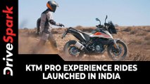 KTM Pro Experience Rides Launched In India | Price, Rides & Other Details