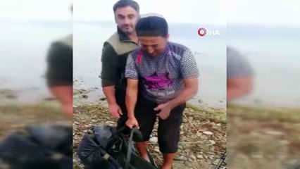 Sakaryalı amatör balıkçılar hem yakalıyor hep bırakıyor