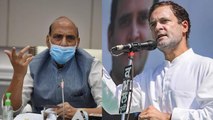 Rajnath Singh slams Rahul Gandhi over his 'misleading' China claims