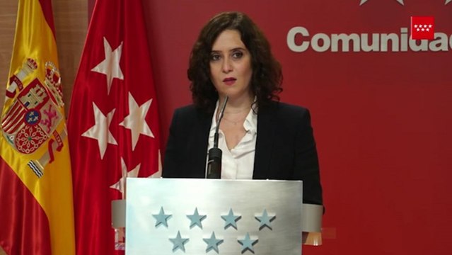 Ayuso avanza que el viernes aprobará nuevas restricciones para Madrid
