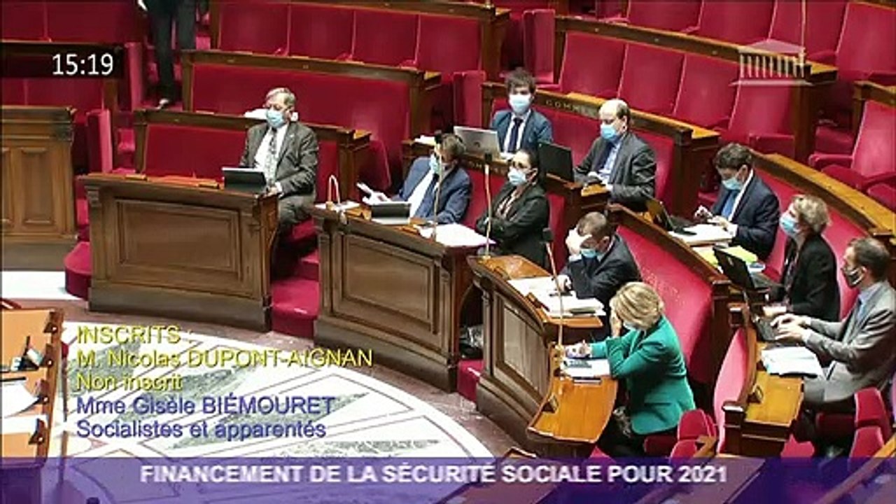 Gisèle BIEMOURET : Intervention sur le PLFSS 2021.