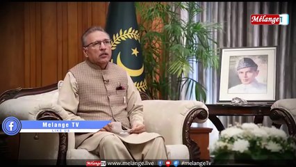 Video message  || President Dr Arif Alvi || COVID-19 cases