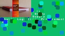 Supply Chains in Action: A Case Study Collection in Supply Chain, Logistics, Procurement and