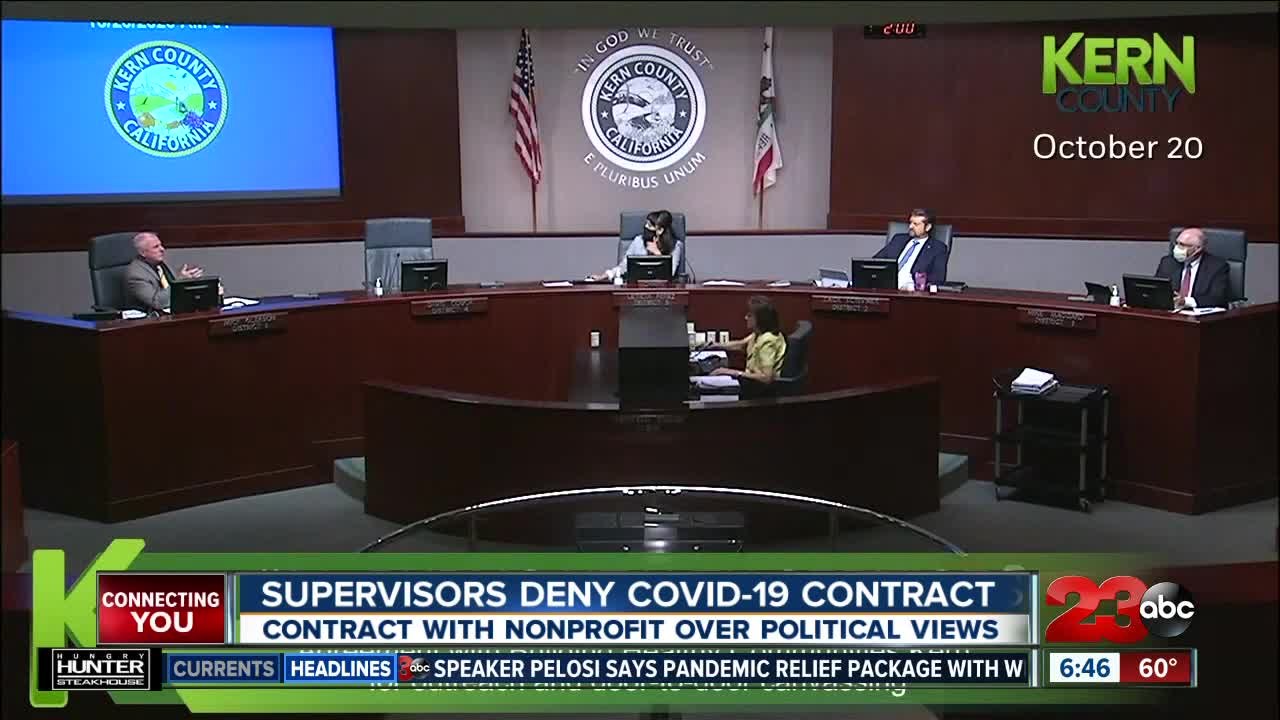 Supervisors deny COVID-19 contract with nonprof...