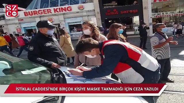 Beyoğlu’nda geniş kapsamlı korona virüs denetimi