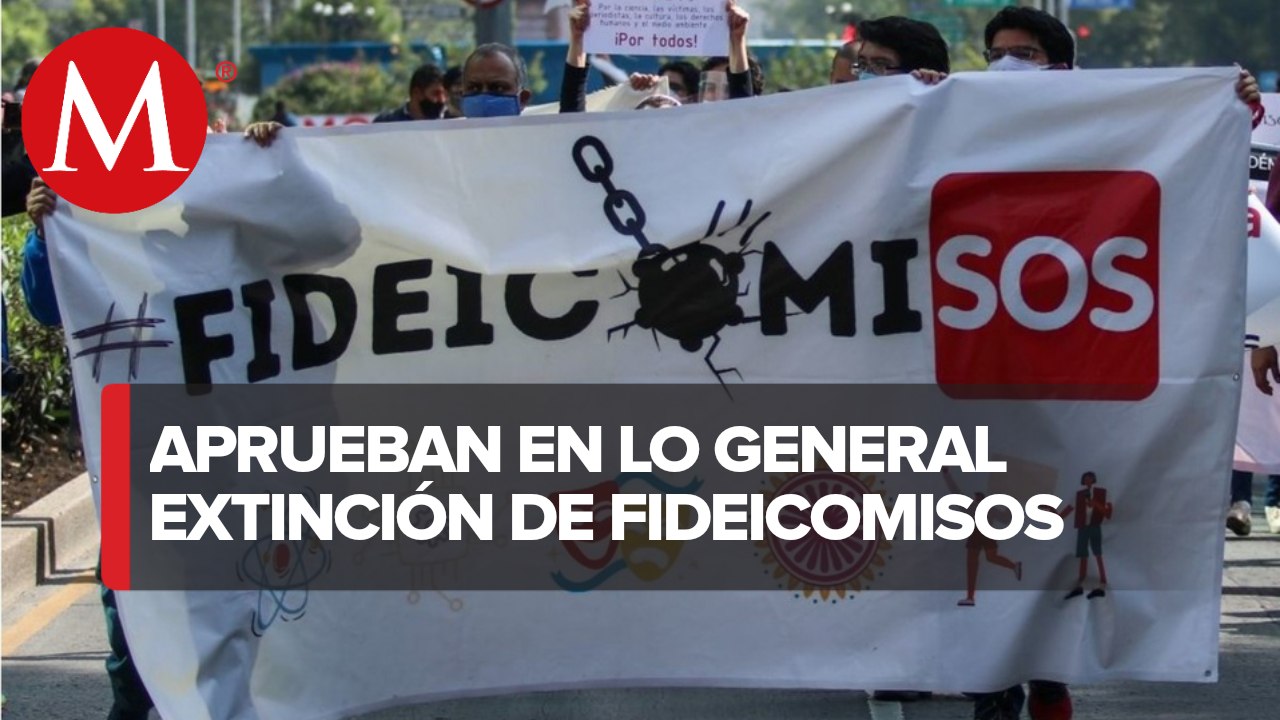 Senado aprueba en lo general extinción de 109 fideicomisos