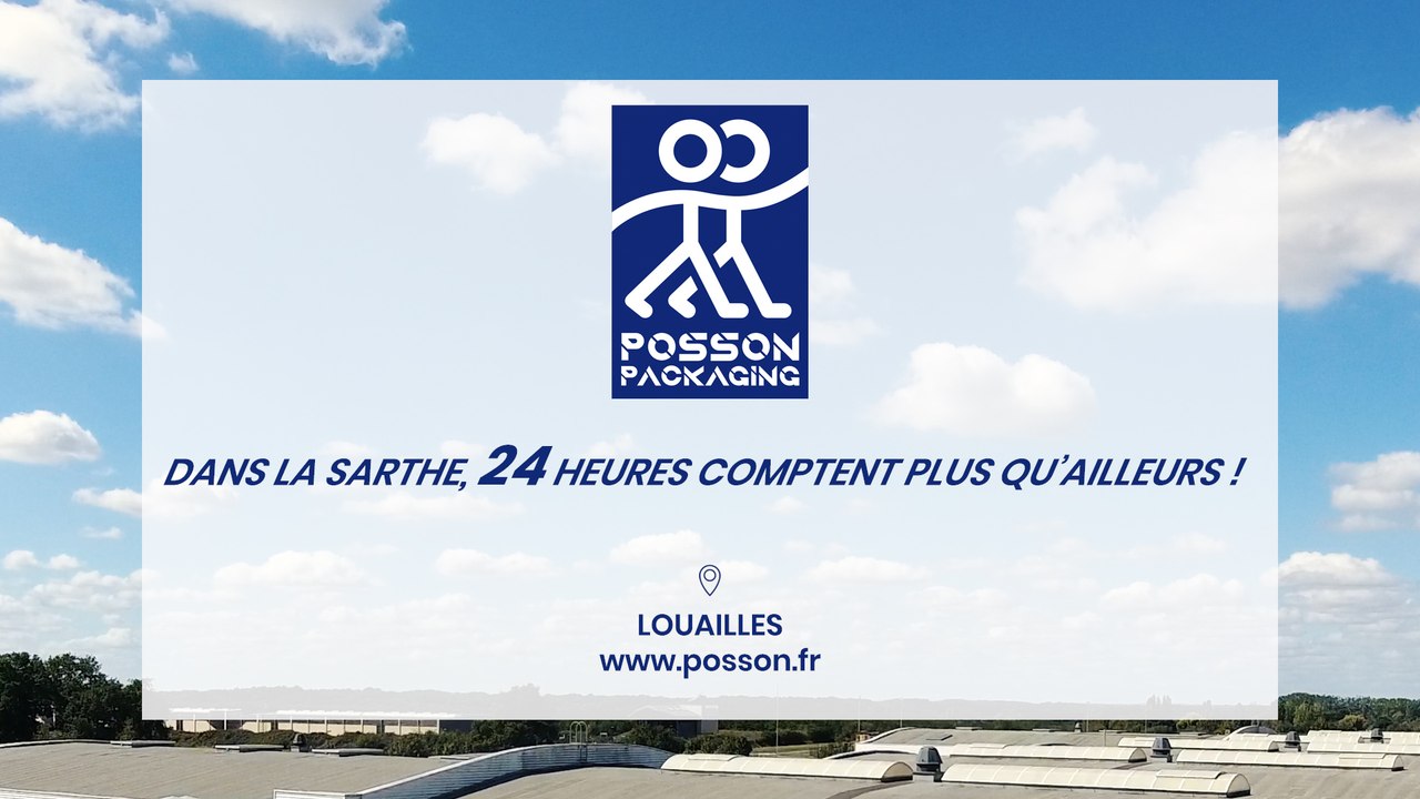 Posson Packaging, impression, découpe et façonnage de vos étuis, emballages et PLV à Louailles.