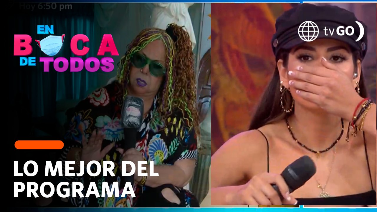 En Boca de Todos. Micheille Soifer tuvo lapsus en vivo al pedirle canción a Lucía de la Cruz