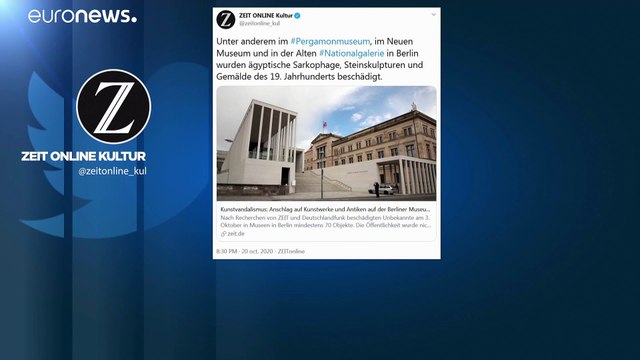 Vandalismo contra el arte en la 'Isla de los Museos'