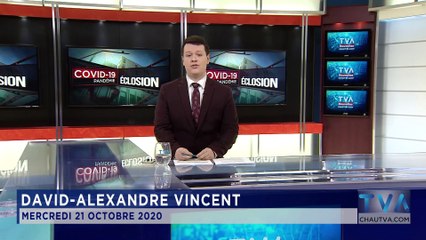 TVA Nouvelles CHAU 12h 21 Octobre 2020