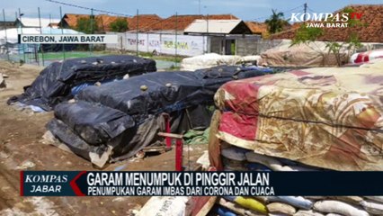 Ekonomi Lesu, Garam Menumpuk Di Pinggir Jalan