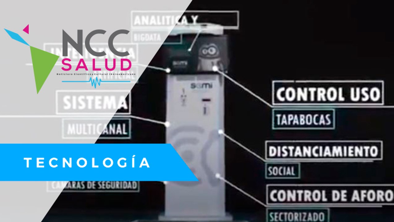 Sami; el ro­bot con in­te­li­gen­cia ar­ti­fi­cial que ayu­da en la pre­ven­ción del co­ro­na­vi­rus 0