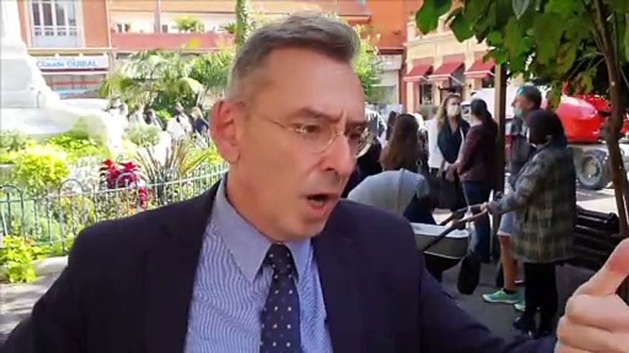 Hommage au professeur d'histoire dans les Alpes-Maritimes
