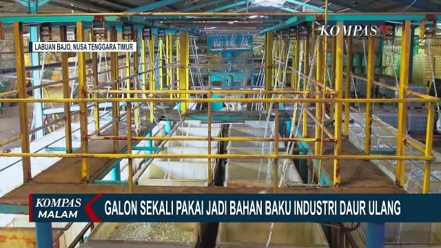 Wah! Galon Sekali Pakai Bisa Jadi Bahan Baku Industri Daur Ulang