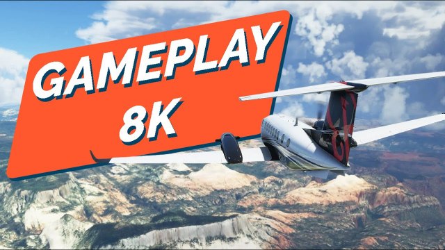 FLIGHT SIMULATOR en 8K ! Le plus BEAU JEU du MONDE ?