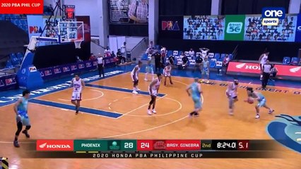 Ginebra vs Phoenix - 2nd Qtr Elimination October 21, 2020 - PBA Phil Cup 2020