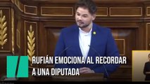La bienvenida de Gabriel Rufián a una diputada
