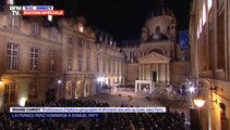 L'hommage national rendu à Samuel Paty à Paris le 21 octobre 2020.